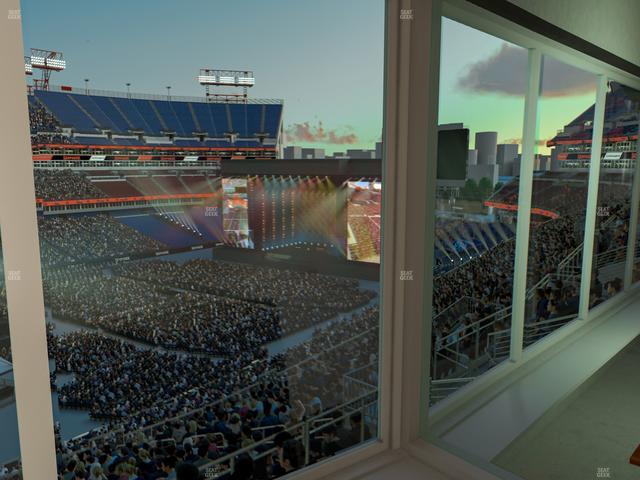 Nissan Stadium - Section Suite 533 E Seat View