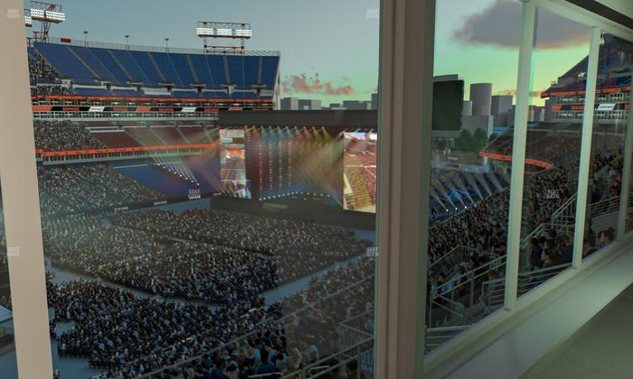 Nissan Stadium - Section Suite 533 E Seat View