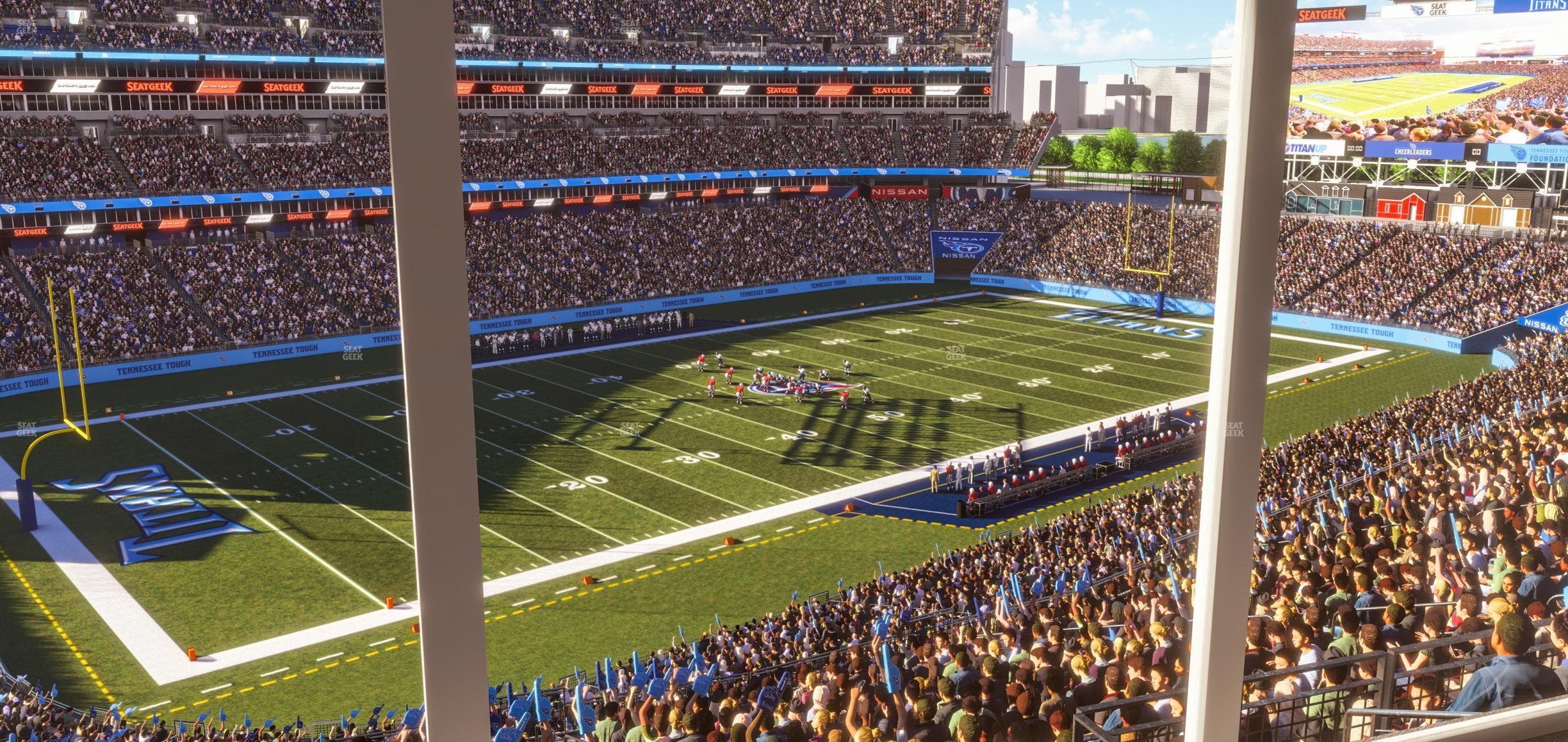 Nissan Stadium - Section Suite 534 E Seat View