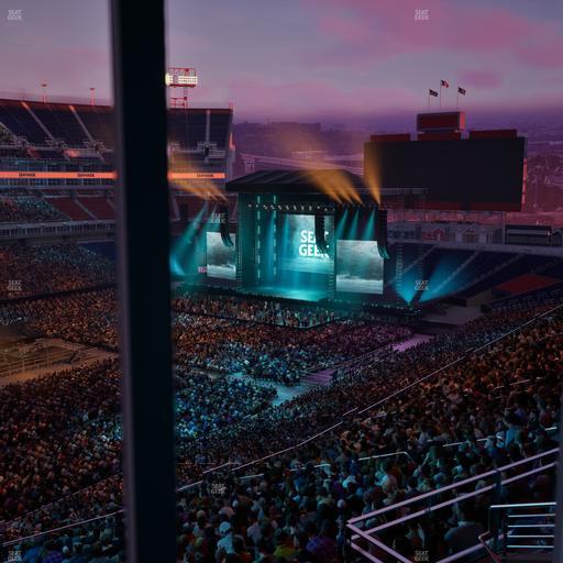 Nissan Stadium - Section Suite 534 E Seat View