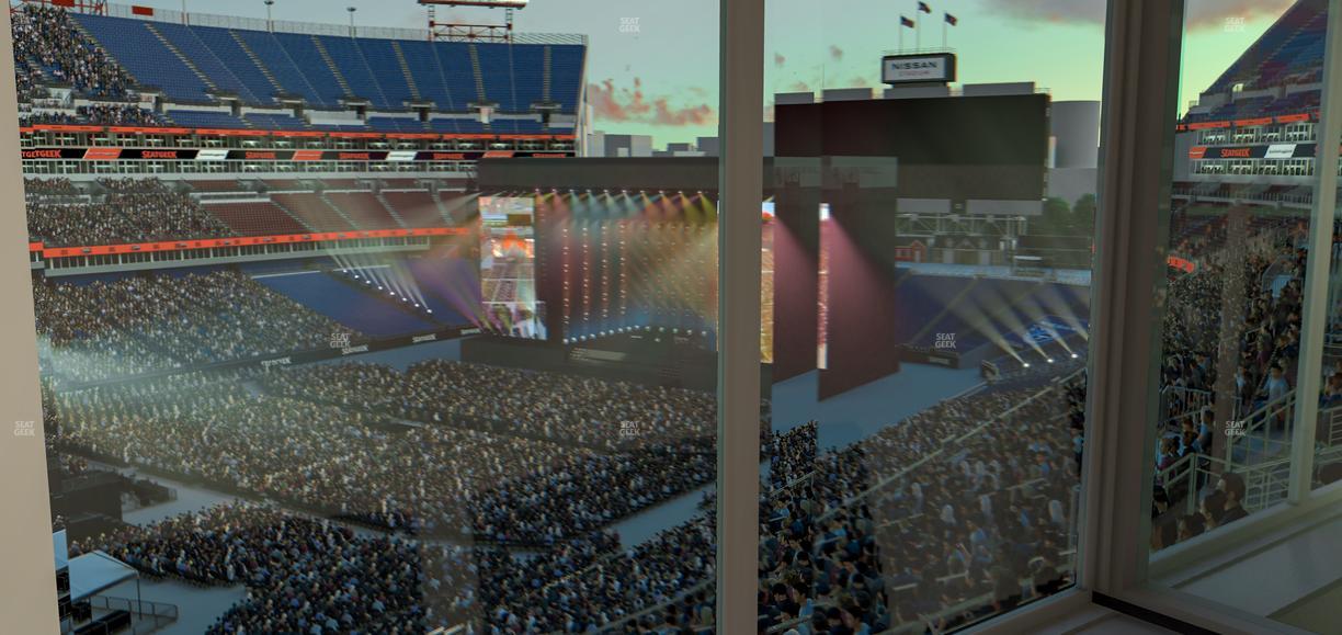 Nissan Stadium - Section Suite 534 E Seat View