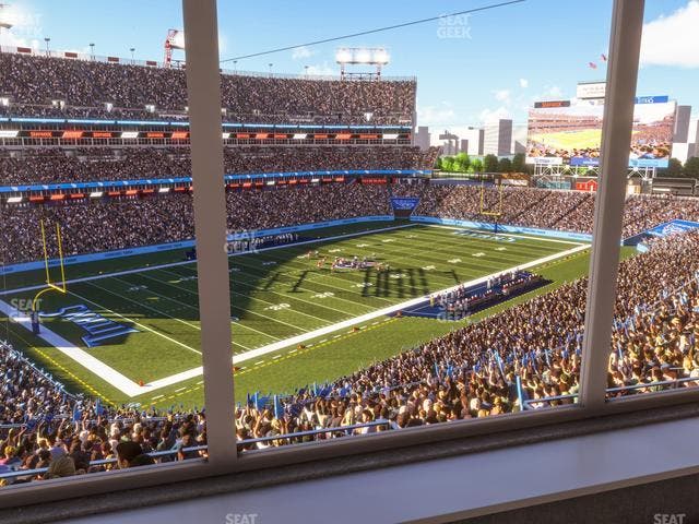 Nissan Stadium - Section Suite 535 E Seat View