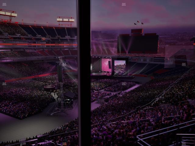 Nissan Stadium - Section Suite 535 E Seat View