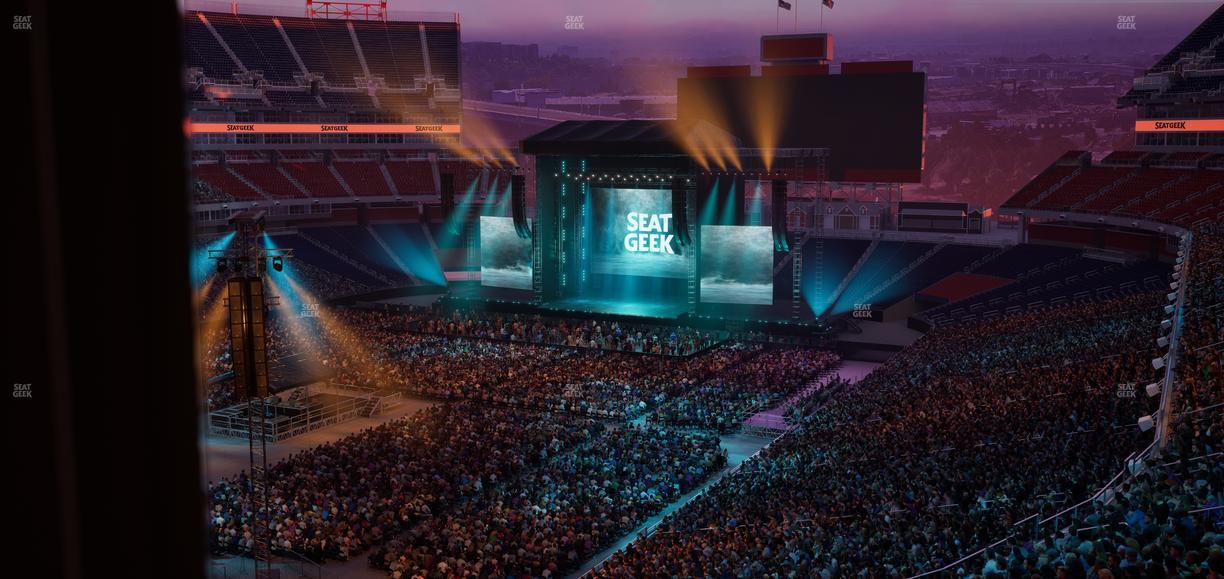 Nissan Stadium - Section Suite 536 E Seat View