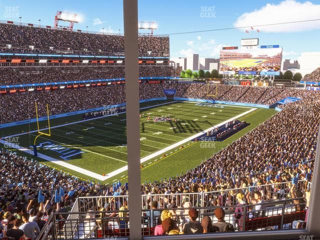 Nissan Stadium - Section Suite 536 E Seat View