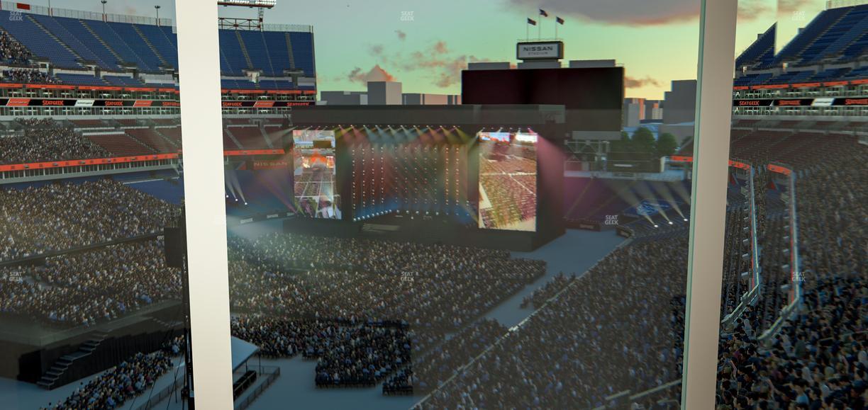 Nissan Stadium - Section Suite 536 E Seat View