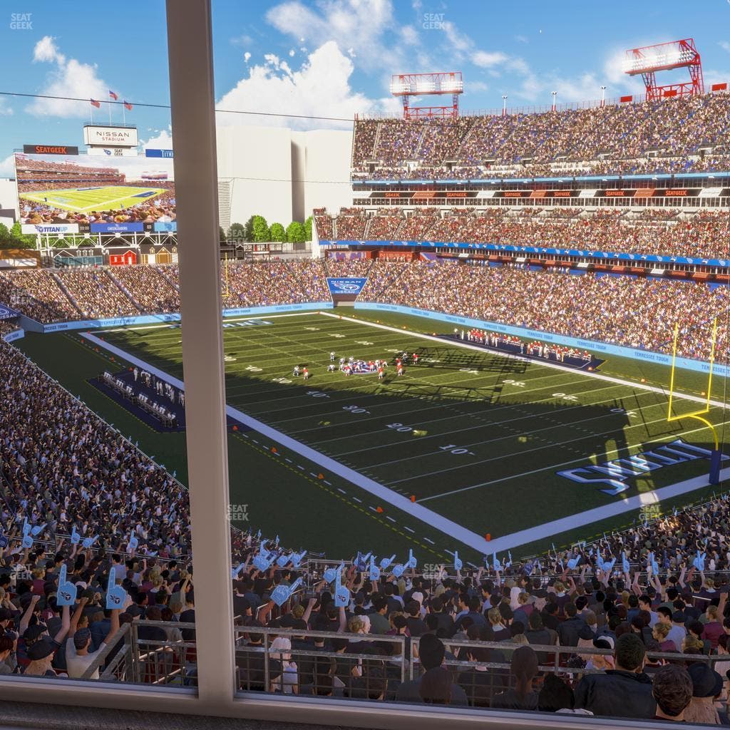 Nissan Stadium - Section Suite 550 W Seat View
