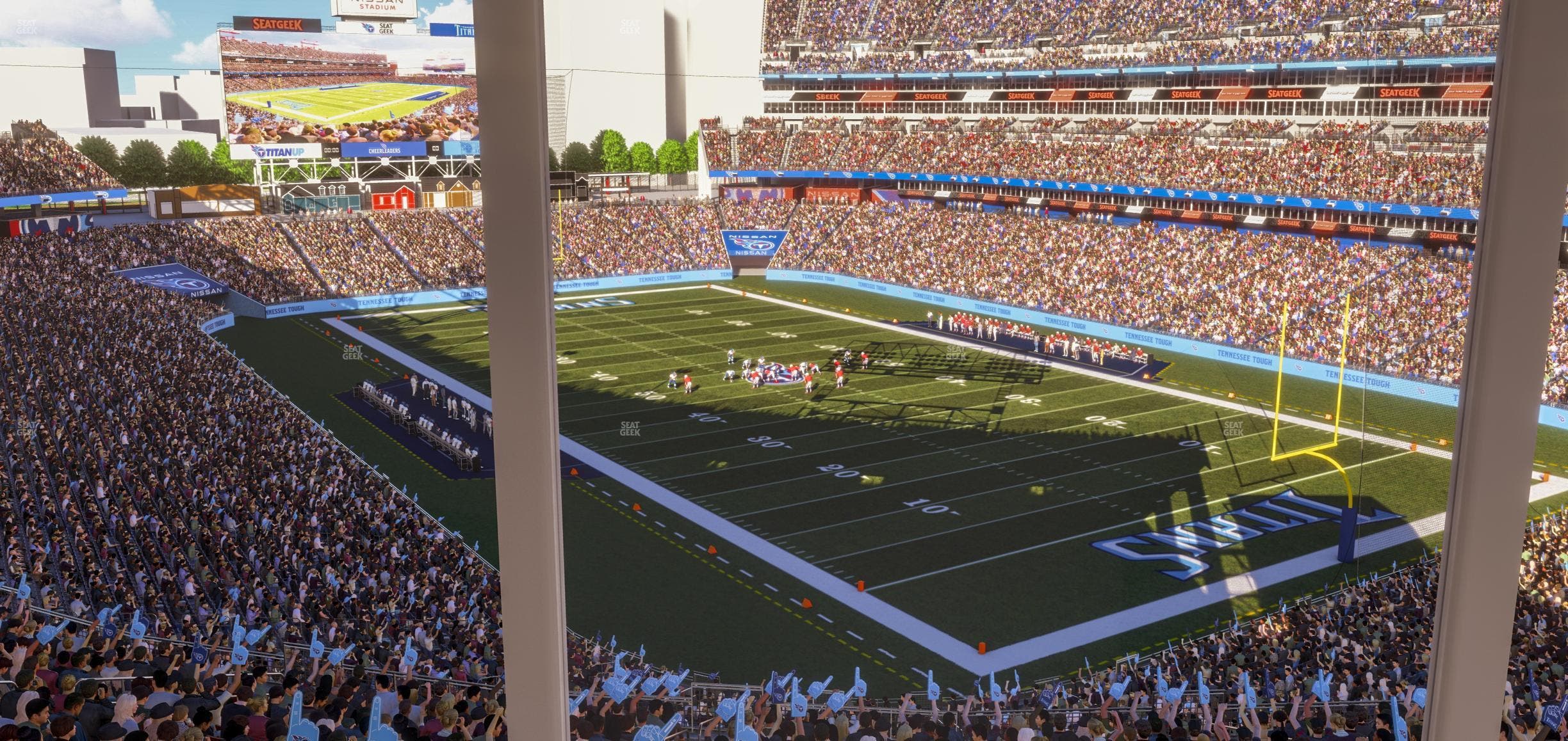 Nissan Stadium - Section Suite 550 W Seat View