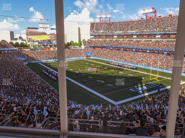 Nissan Stadium - Section Suite 550 W Seat View