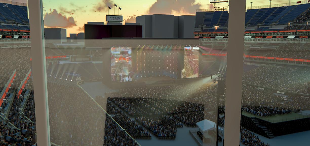 Nissan Stadium - Section Suite 550 W Seat View
