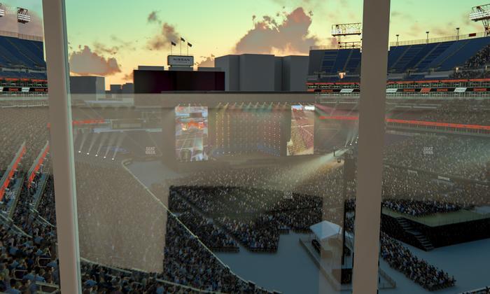 Nissan Stadium - Section Suite 550 W Seat View
