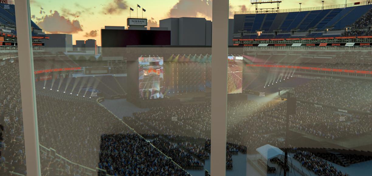 Nissan Stadium - Section Suite 551 W Seat View