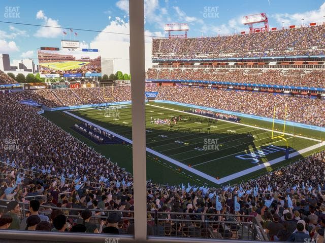 Nissan Stadium - Section Suite 551 W Seat View