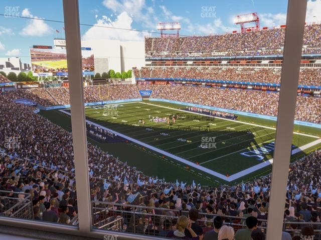 Nissan Stadium - Section Suite 552 W Seat View