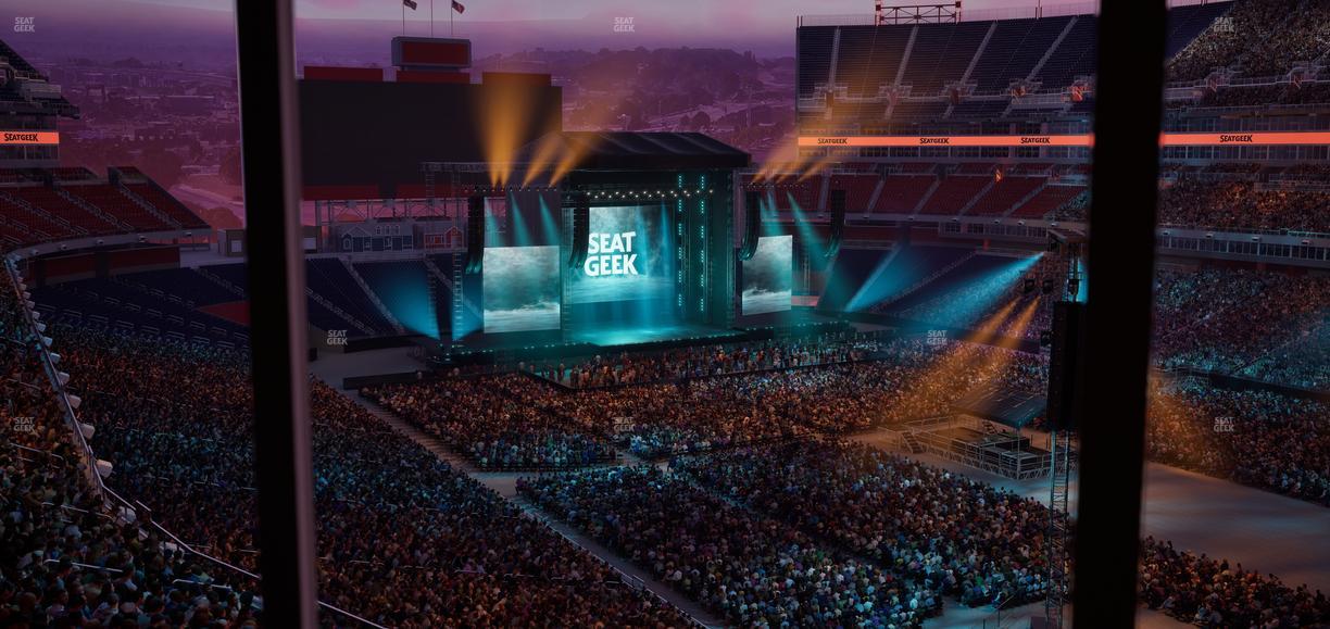 Nissan Stadium - Section Suite 552 W Seat View