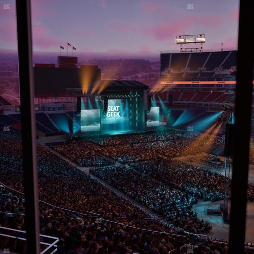 Nissan Stadium - Section Suite 552 W Seat View