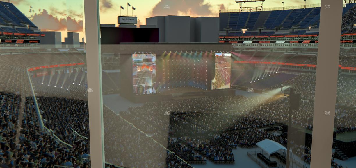 Nissan Stadium - Section Suite 552 W Seat View