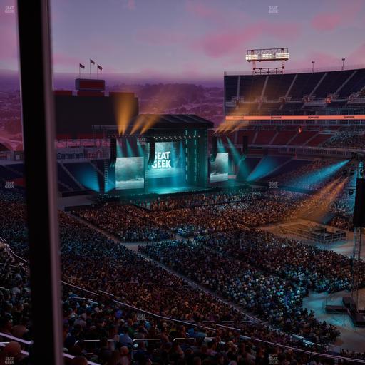 Nissan Stadium - Section Suite 553 W Seat View