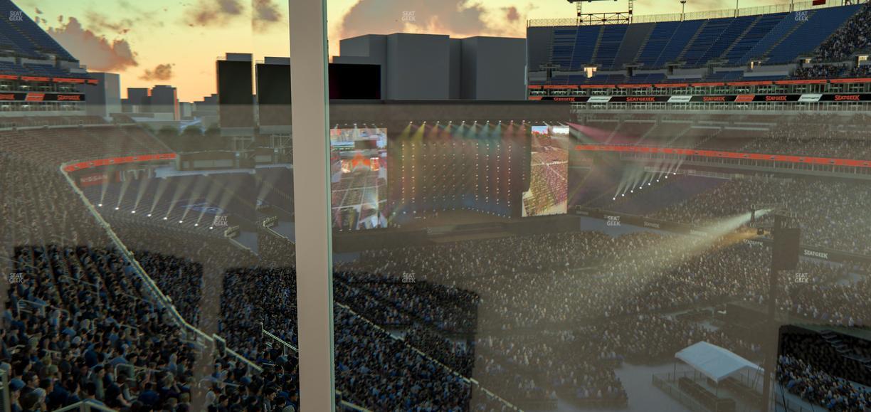 Nissan Stadium - Section Suite 553 W Seat View