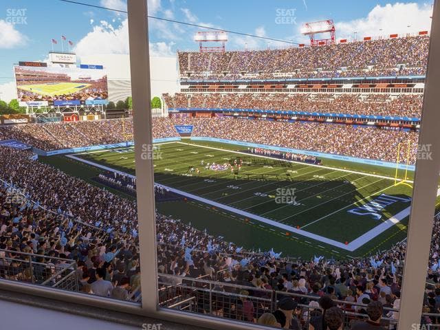 Nissan Stadium - Section Suite 554 W Seat View