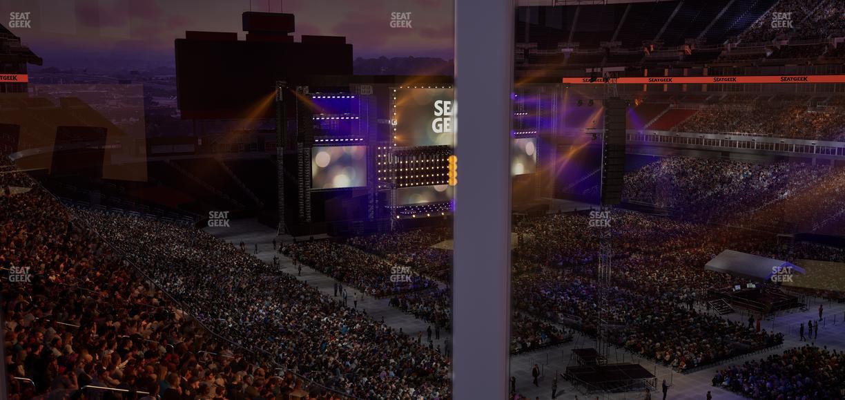 Nissan Stadium - Section Suite 554 W Seat View