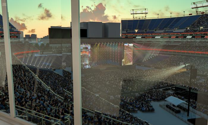 Nissan Stadium - Section Suite 554 W Seat View