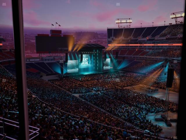 Nissan Stadium - Section Suite 554 W Seat View