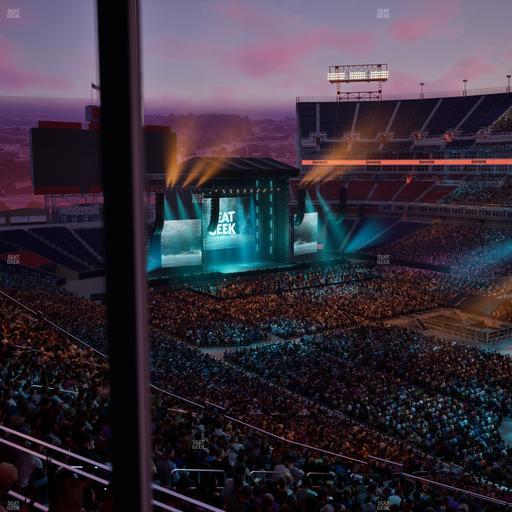 Nissan Stadium - Section Suite 555 W Seat View