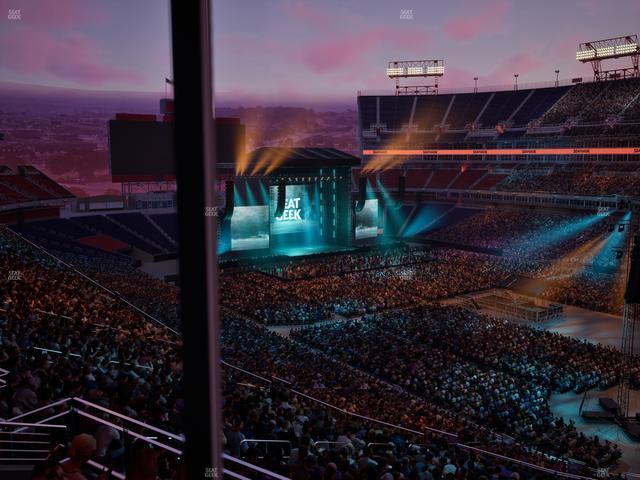 Nissan Stadium - Section Suite 555 W Seat View