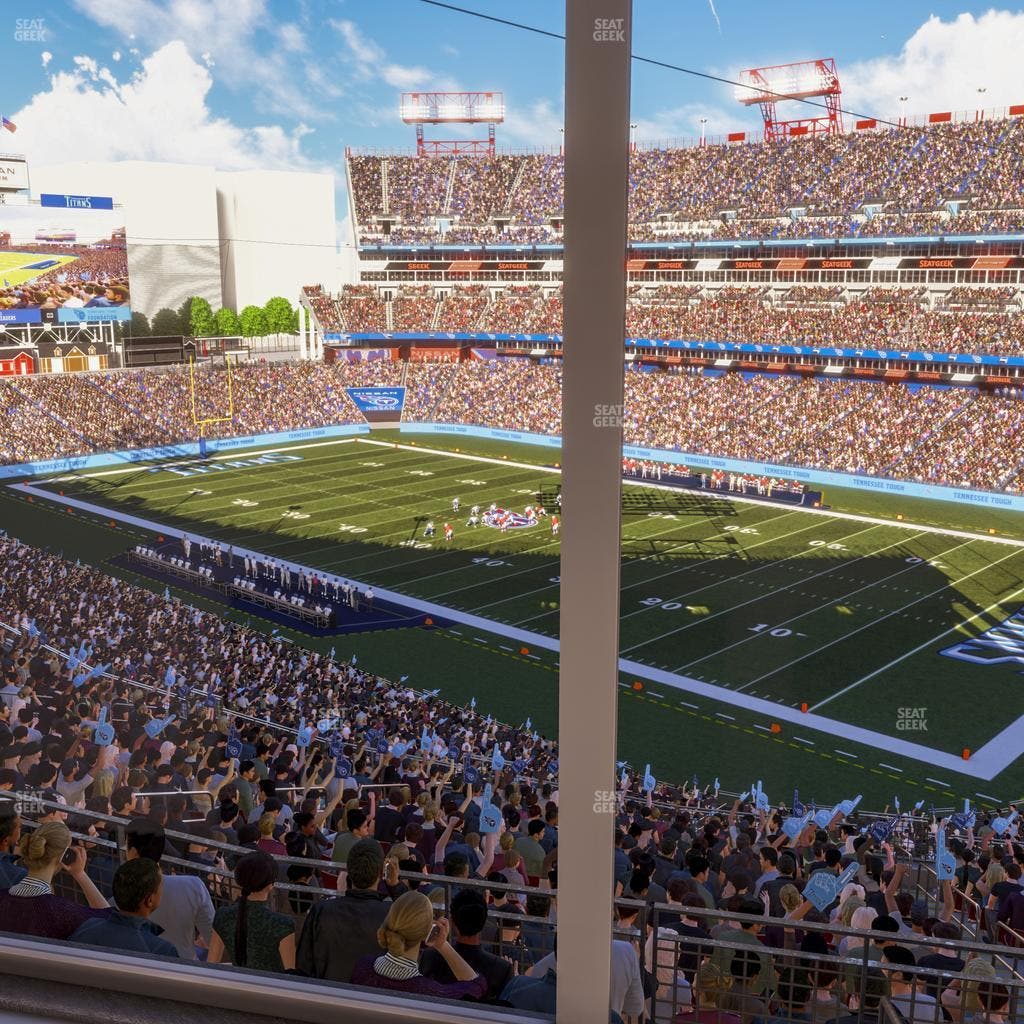 Nissan Stadium - Section Suite 555 W Seat View