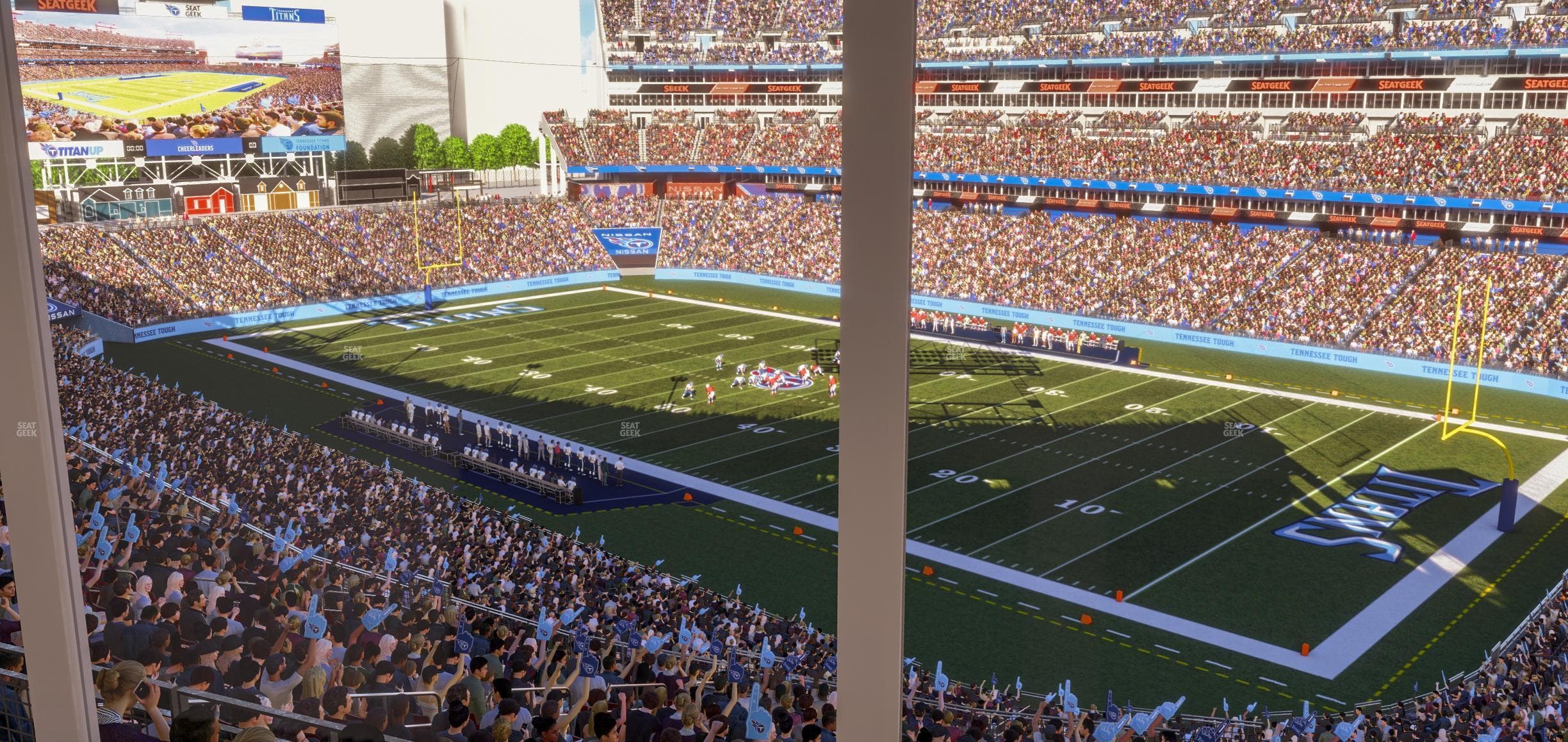 Nissan Stadium - Section Suite 555 W Seat View