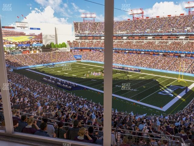 Nissan Stadium - Section Suite 555 W Seat View