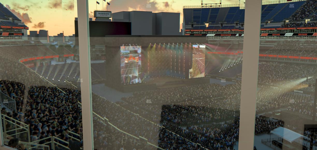 Nissan Stadium - Section Suite 555 W Seat View