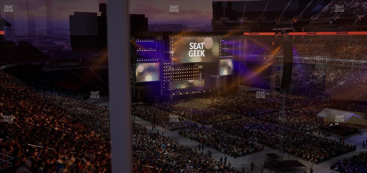 Nissan Stadium - Section Suite 555 W Seat View