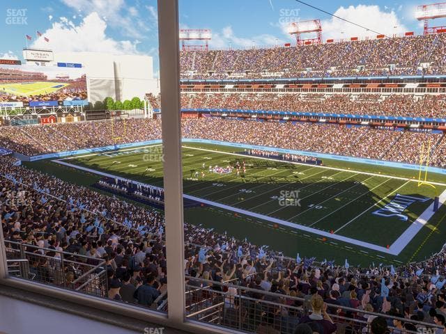 Nissan Stadium - Section Suite 556 W Seat View