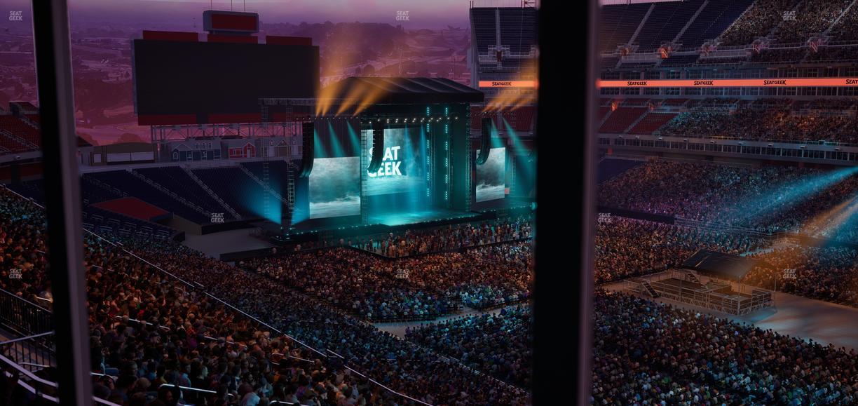 Nissan Stadium - Section Suite 556 W Seat View