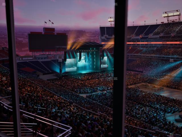 Nissan Stadium - Section Suite 556 W Seat View