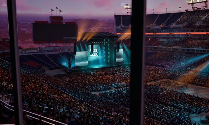 Nissan Stadium - Section Suite 556 W Seat View