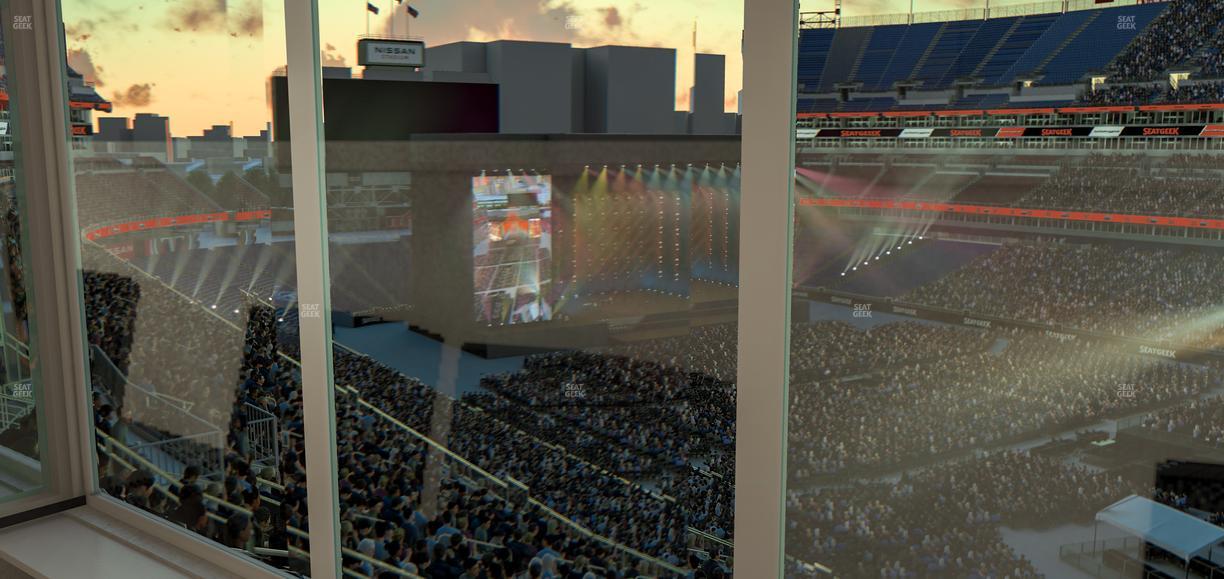 Nissan Stadium - Section Suite 556 W Seat View
