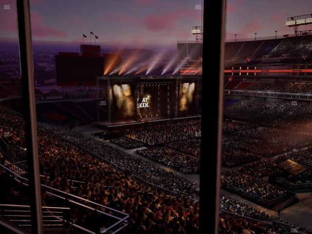 Nissan Stadium - Section Suite 556 W Seat View