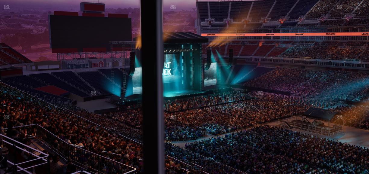 Nissan Stadium - Section Suite 557 W Seat View