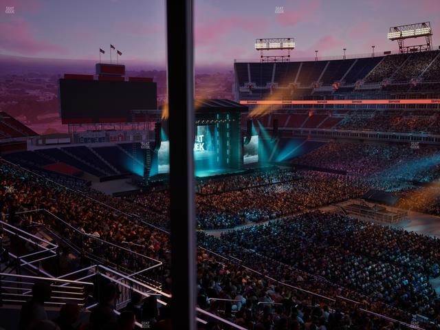 Nissan Stadium - Section Suite 557 W Seat View