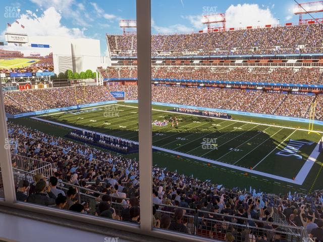 Nissan Stadium - Section Suite 557 W Seat View