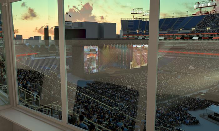 Nissan Stadium - Section Suite 557 W Seat View