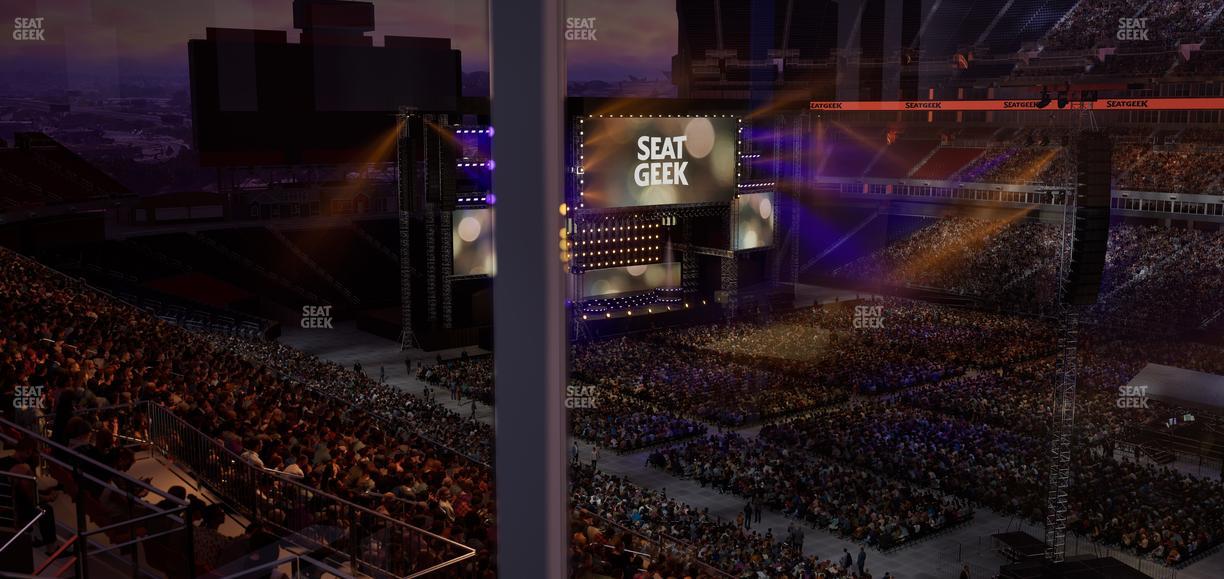 Nissan Stadium - Section Suite 557 W Seat View