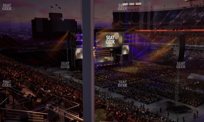 Nissan Stadium - Section Suite 557 W Seat View