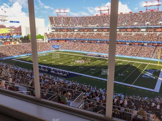 Nissan Stadium - Section Suite 558 W Seat View