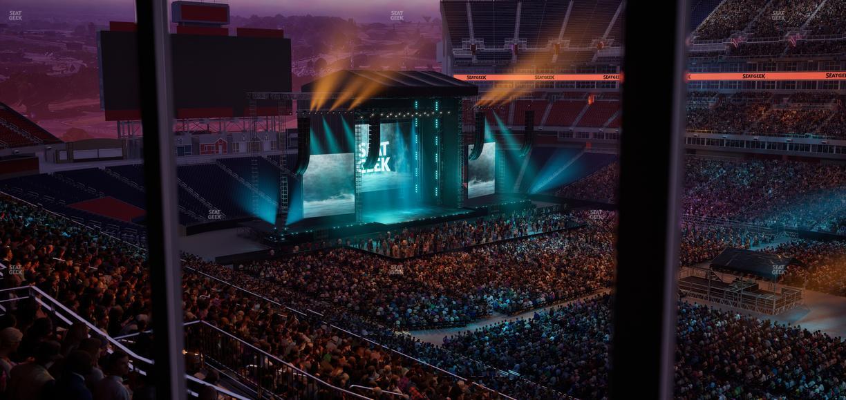 Nissan Stadium - Section Suite 558 W Seat View