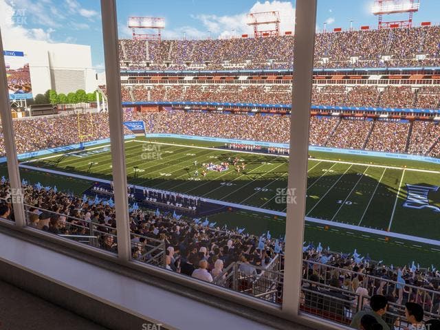 Nissan Stadium - Section Suite 560 W Seat View