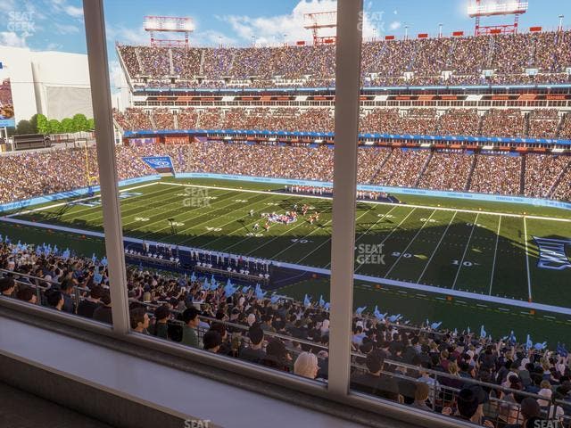 Nissan Stadium - Section Suite 561 W Seat View